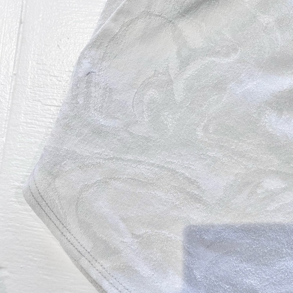 New Lanston Sport Curved Hem Shorts Grey Sample Size / Size Small - Picture 5 of 12